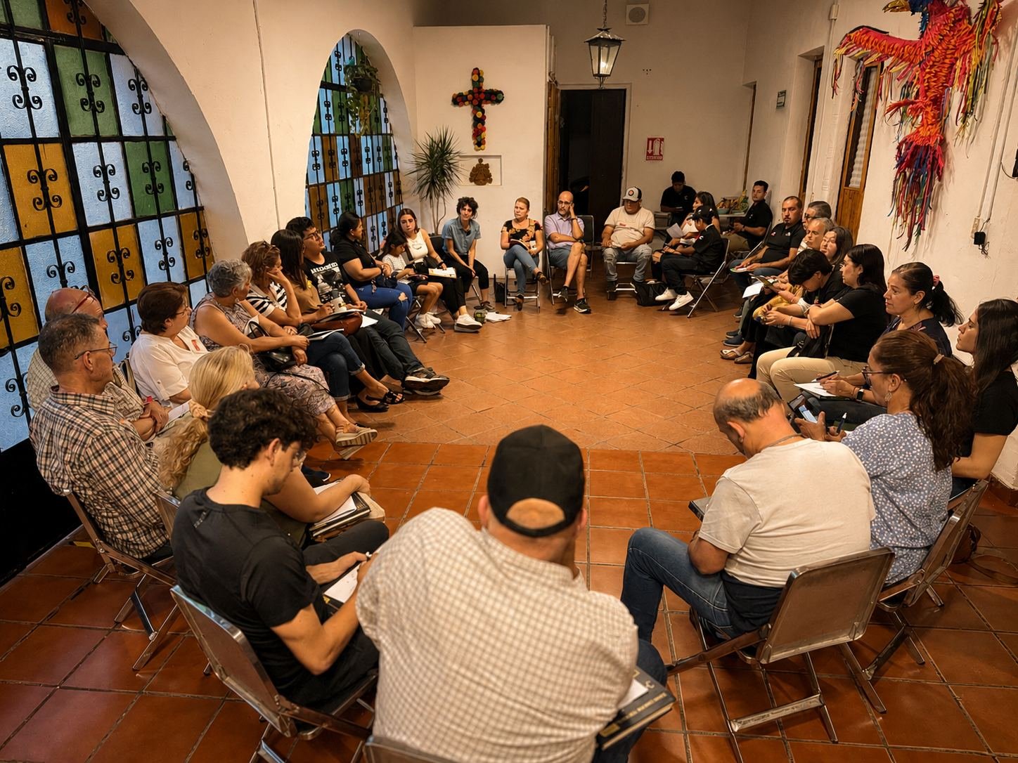 Sesión de re-educación e intervención familiar en Clínica Casa Calera, Tlaquepaque, Jalisco